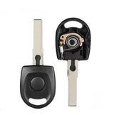 Volkswagen VW Transponder Key Shell HU66 - 2 Pack