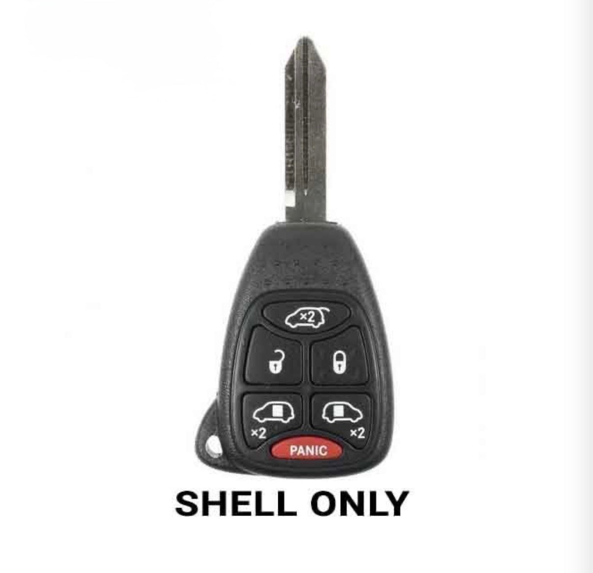 2004-2007 Chrysler / Dodge / Jeep / 6-Button Smart Key SHELL for M3N5WY72XX / AFTERMARKET