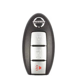 2007-2014 Nissan Pathfinder / Rogue / Versa / 3-Button Smart Key / PN: 285E3-EM31D / CWTWBU729 / OEM REFURB