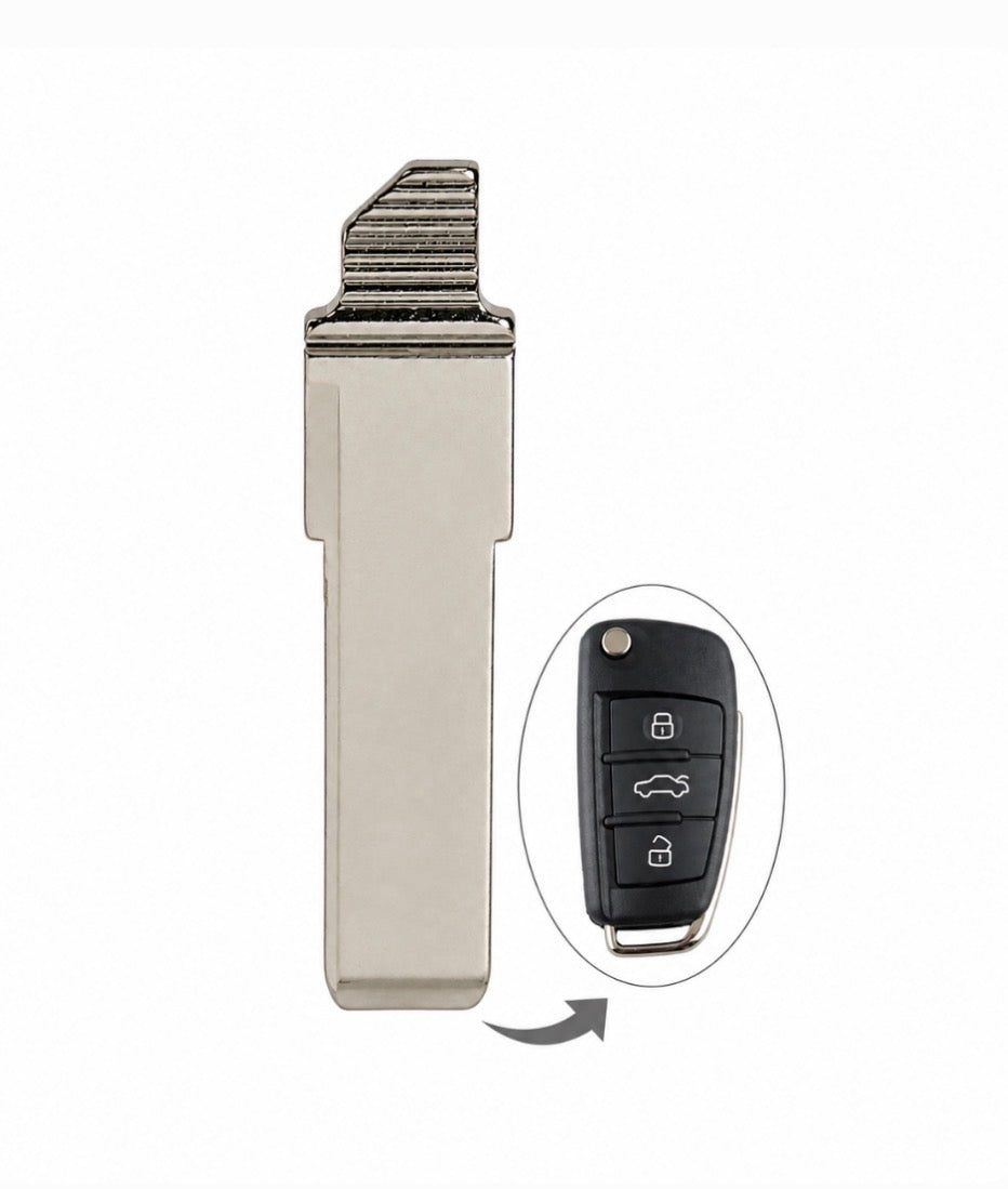 Flip Remote Key Blade for Audi HU66
