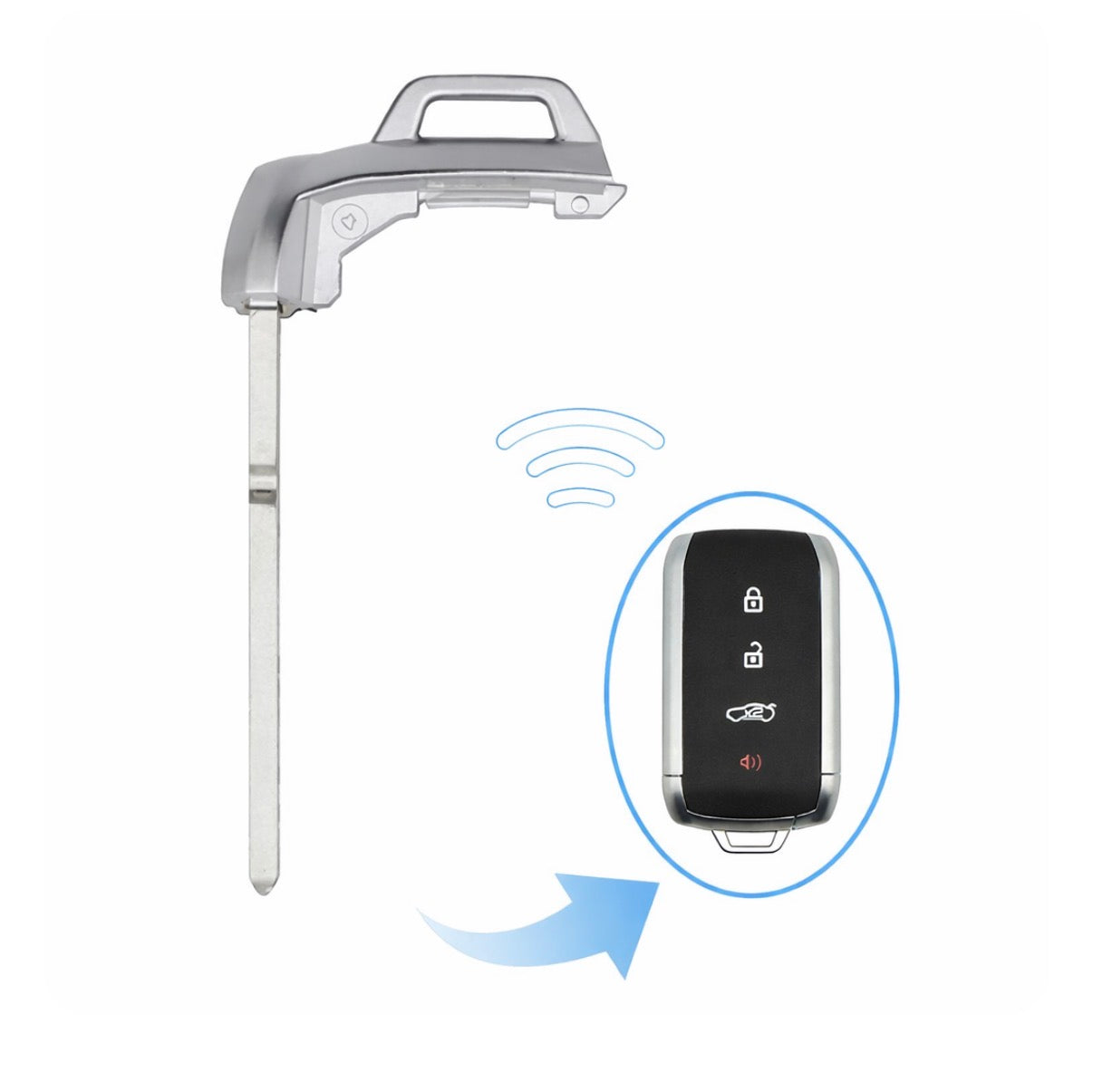 2023-2025 Maserati Ghibli / Grecale / Emergency Key / PN: 670198199 / AFTERMARKET