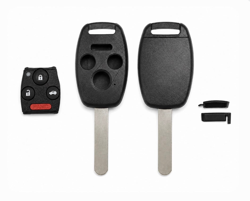 GTL - Honda 4-Button Remote Key Shell with Pad