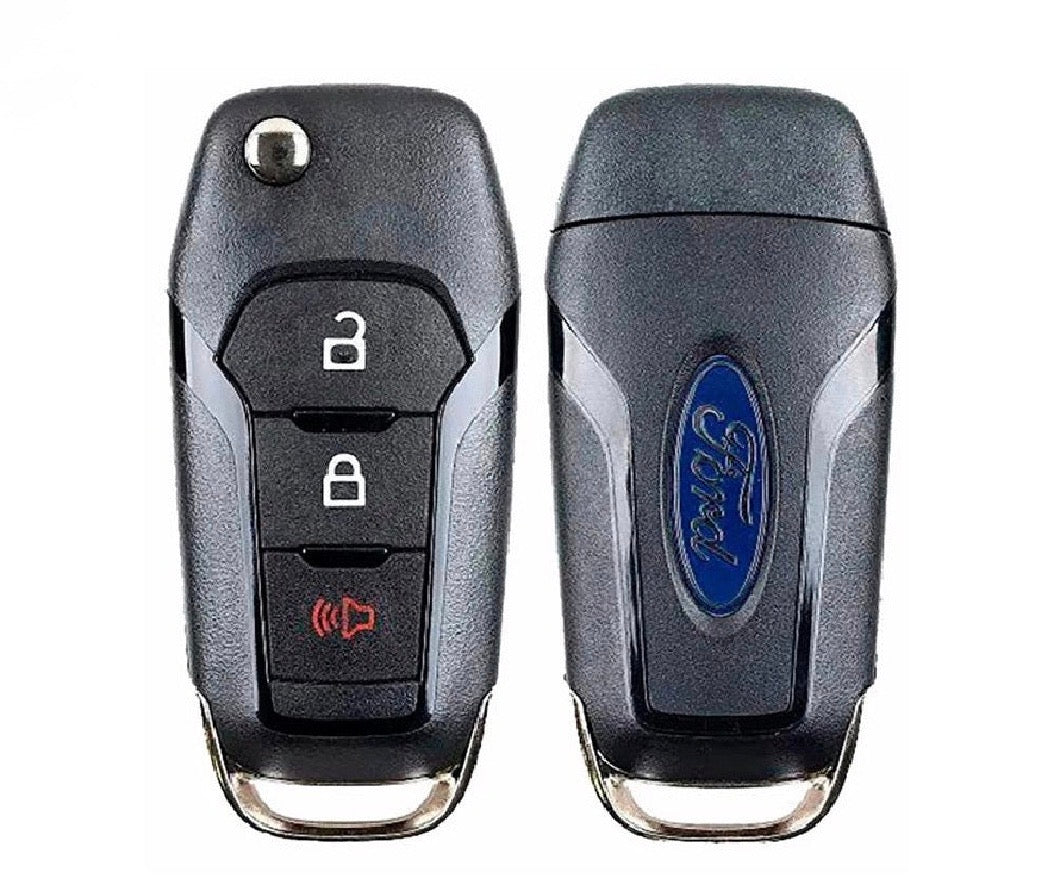 2015-2026 Ford | 3B Flip Key | PN: 164-R8130 | N5F-A08TAA | 128 BIT | 315 MHz | OEM RECASE - NO LOGO
