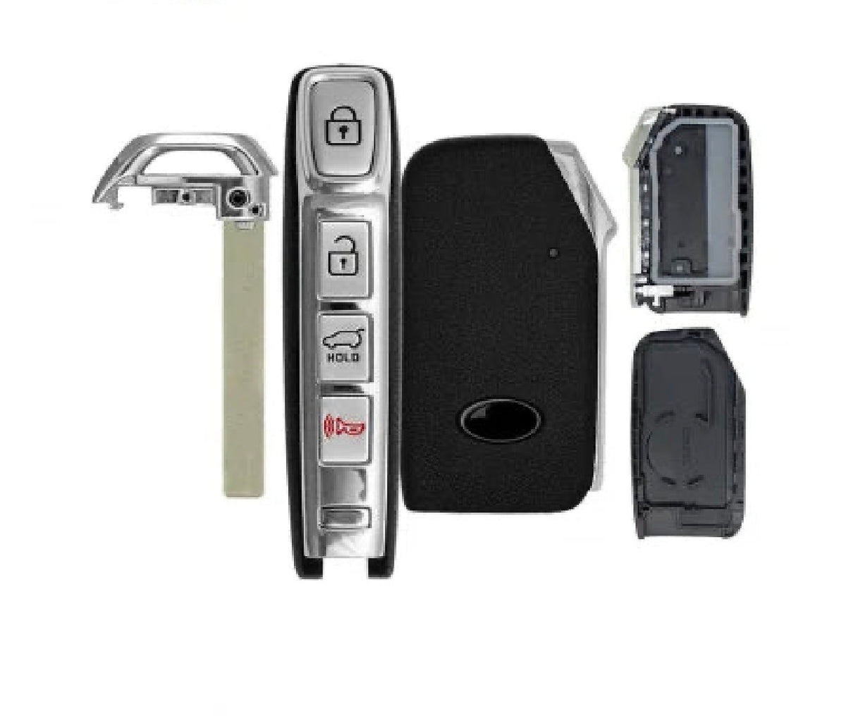 KIA 4-Button Smart Key w/Hatch SHELL / TQ8-FOB-4F24 / AFTERMARKET ...