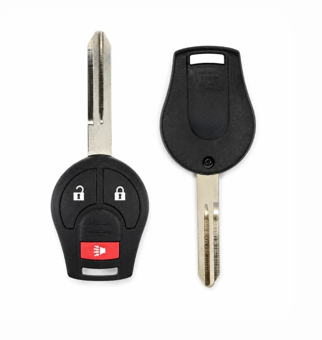 2012-2018 Nissan Versa | 3-Button Remote Head Key | Non-Transponder | CWTWB1U751 | OEM