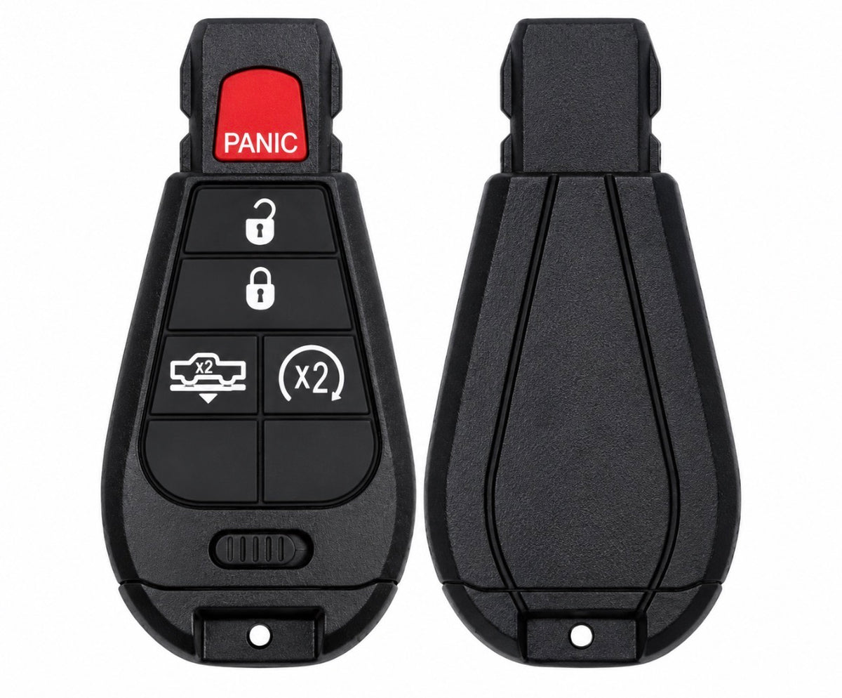 2013-2024 RAM 1500 | 5-Button Fobik Key | PN: 68159655AG | GQ4-53T | ID46 | Aftermarket
