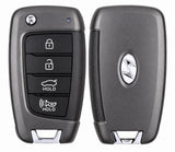 2018-2021 Hyundai Accent | 4-Button Flip Key | PN: 95430-J0700 | NYOSYEC4TX1707 | OEM