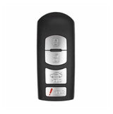 2009-2013 Mazda 3 / 4-Button Smart Key / PN: TEY1-67-5RYA / WAZX1T768SKE11A03 / AFTERMARKET