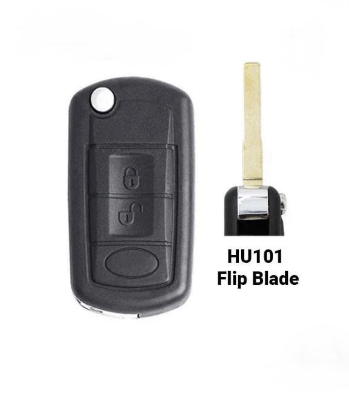 2006-2011 Land Rover LR3	/ LR4 / Range Rover / 3-Button Flip Key / NT8-15K6014CFFTXA / HU101 Blade / AFTERMARKET