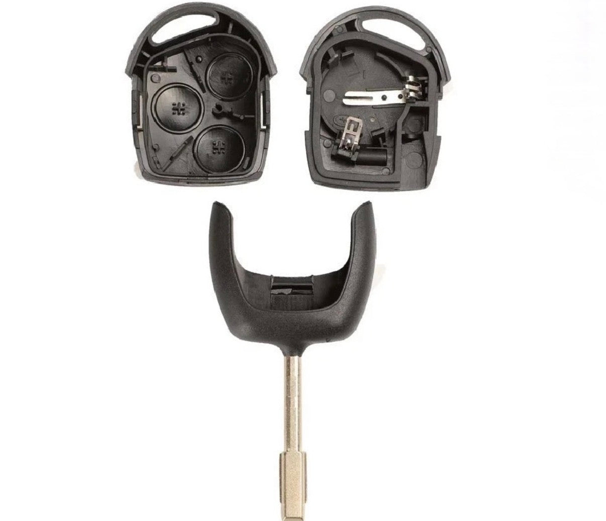 2010-2013 Ford Transit Connect 3 Button Remote Key SHELL Tibbe 6-Cut / AFTERMARKET