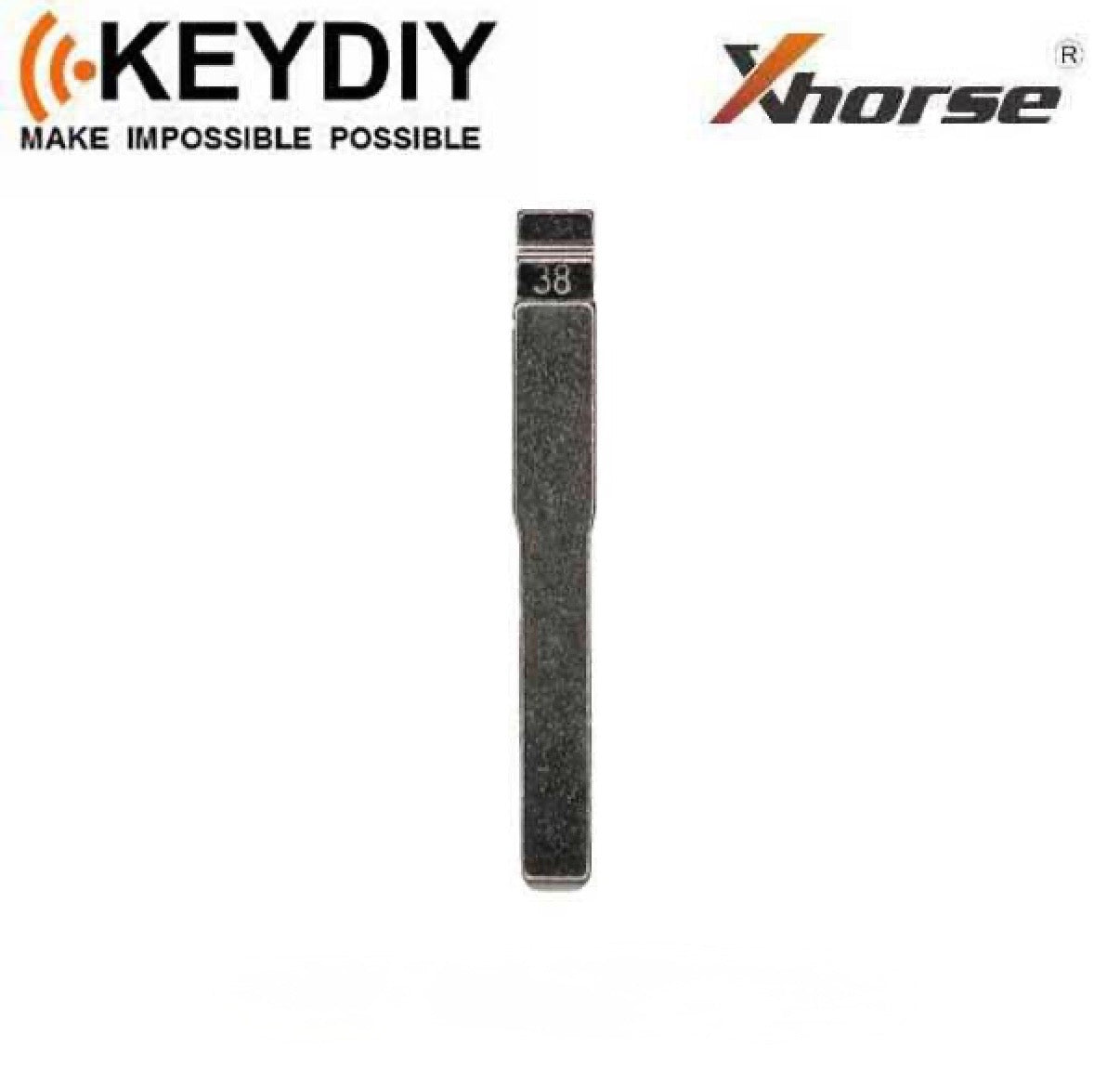 Keydiy - HU101 - Flip Key Blade - #38 - For Xhorse / Keydiy Universal Remote