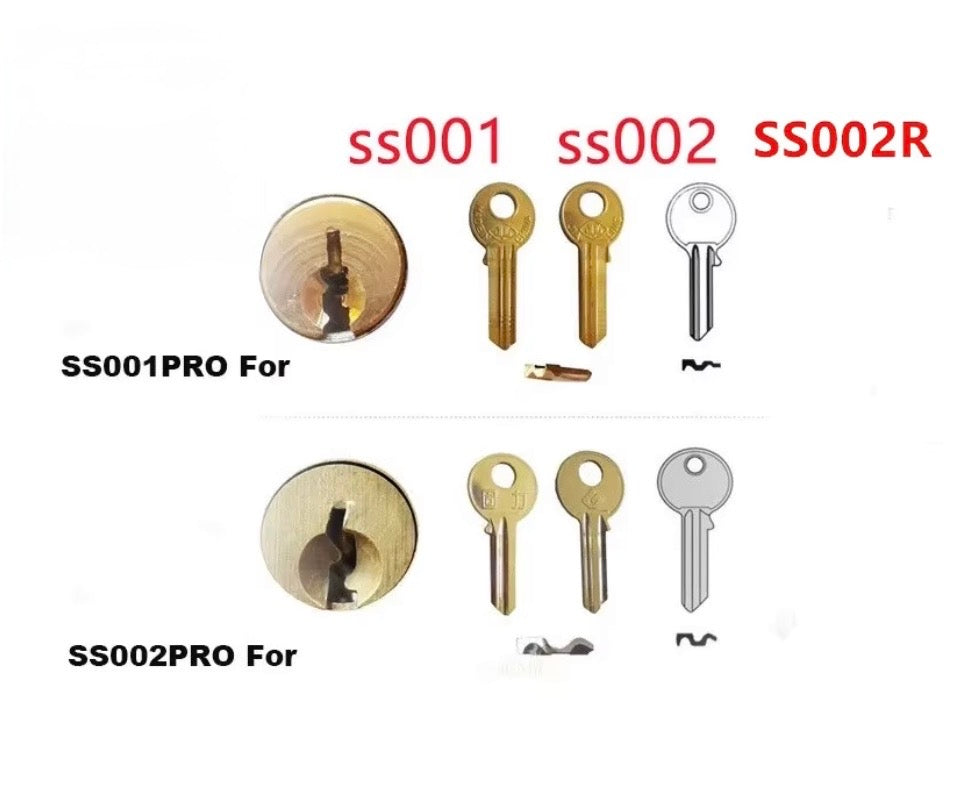LISHI - SS001 - 2 in 1 Pick and Decoder Tool / AG