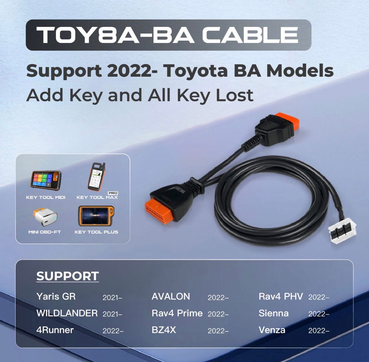 Xhorse - XD8ABAGL - 2020-2024 Toyota / Lexus Smart Key Programming Cable
