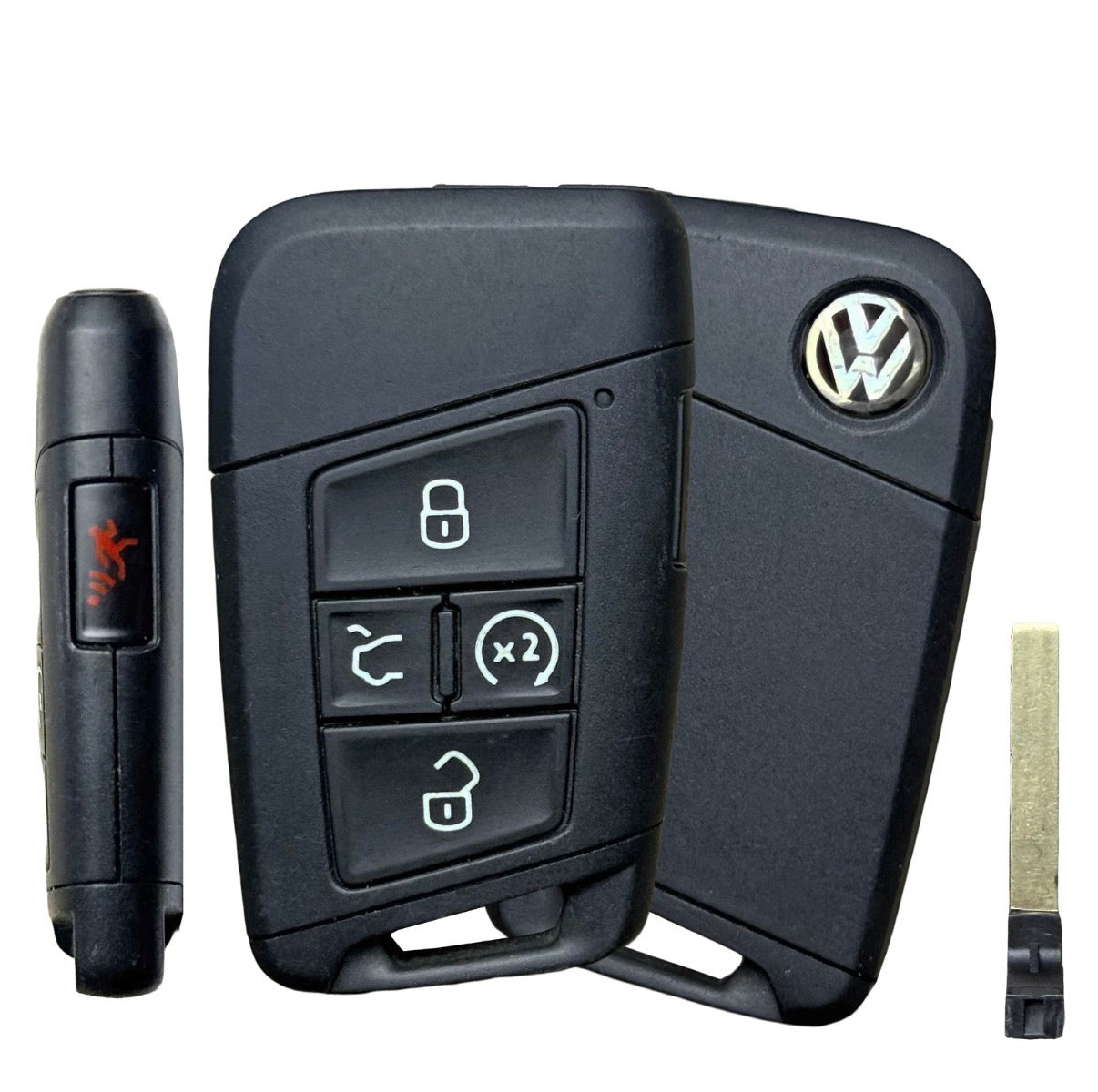 2020-2024 Volkswagen Smart Key, 5Buttons / PN: 3G0959752CT / KR5FS14-T / 315MHz / OEM LOCKED - FOR CLONE ONLY