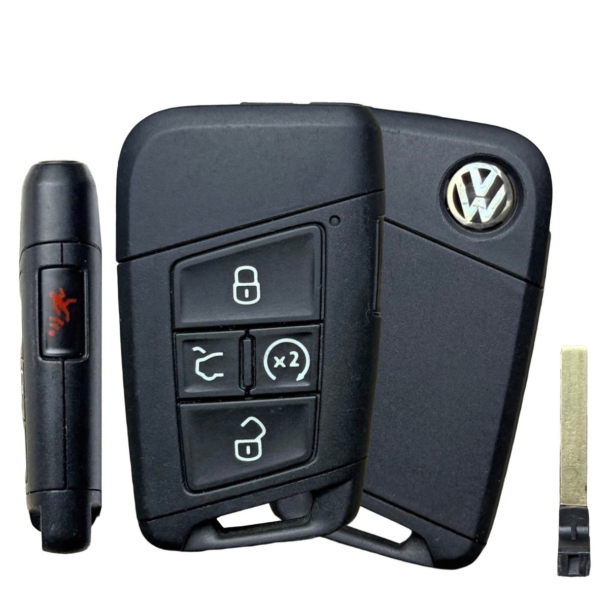New Vw Key 2020-2024 Volkswagen Smart Key, 5Buttons / PN: 3G0959752CT / KR5FS14-T ...