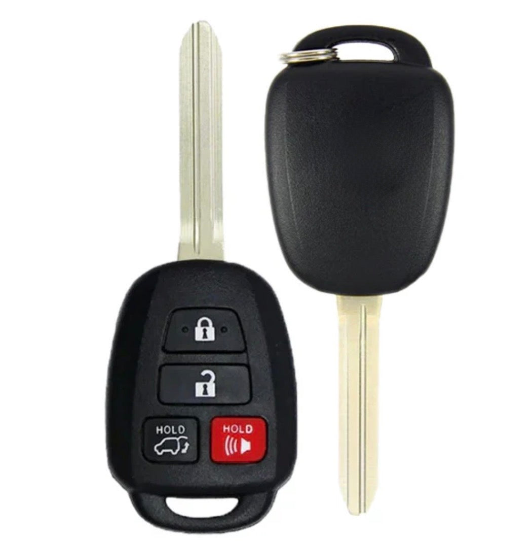 2013-2019 Toyota Highlander / RAV4 / 4-Button Remote Head Key / PN: 89070-0R100 / GQ4-52T / H Chip / AFTERMARKET