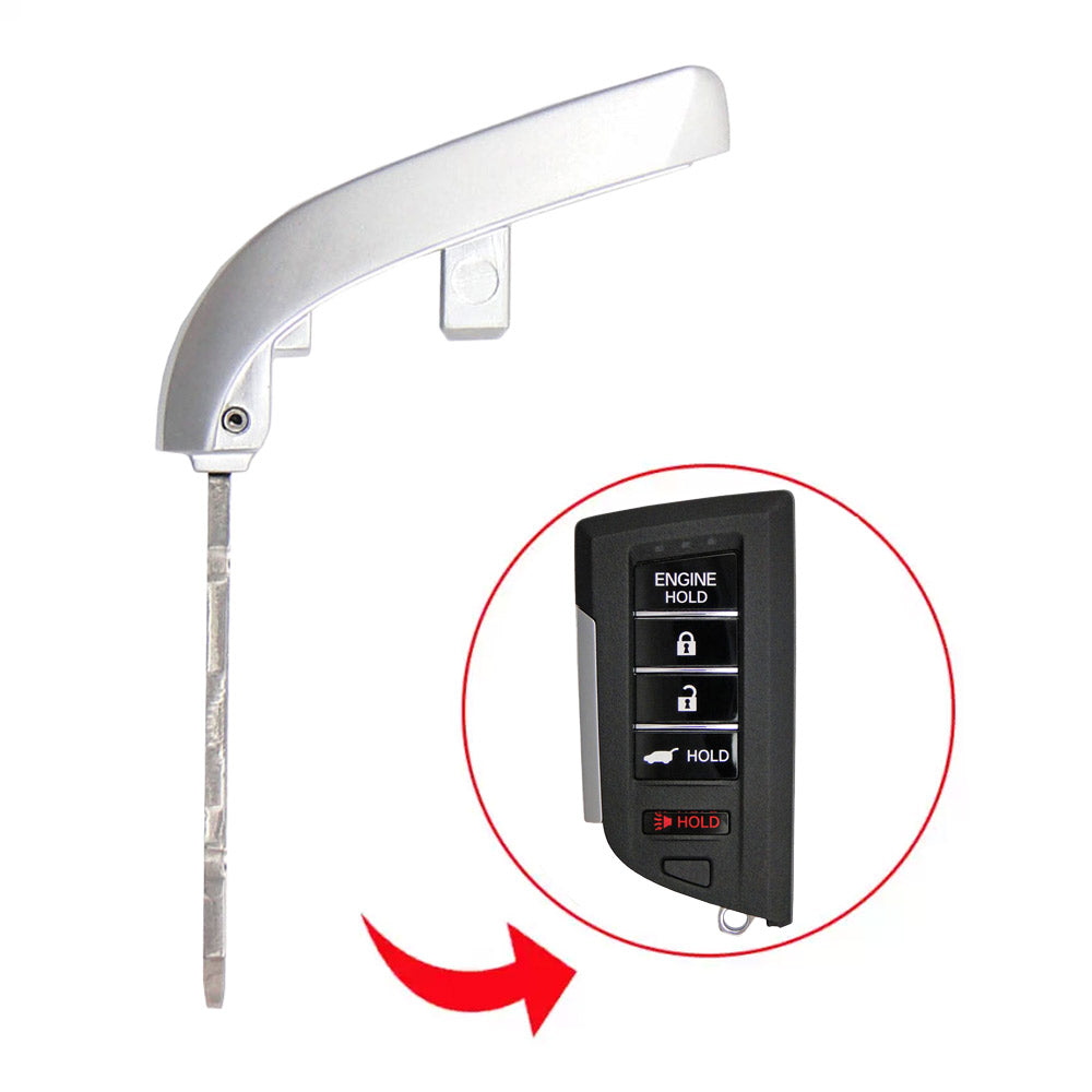 Acura Smart Key Emergency Blade PN: 35118-TYA-A50