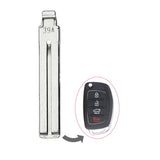 2015-2018 Hyundai Sonata / Kia Sedona / Remote Flip Key Blade / KK10 / PN: 81996-2S020 / AFTERMARKET