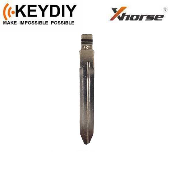 Keydiy / Xhorse - B110 - Universal Flip Key Blade - #69 (10-PACK)