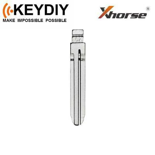 Keydiy - TR47 - Flip Key Blade - #02 - For Xhorse / Keydiy Universal Remote