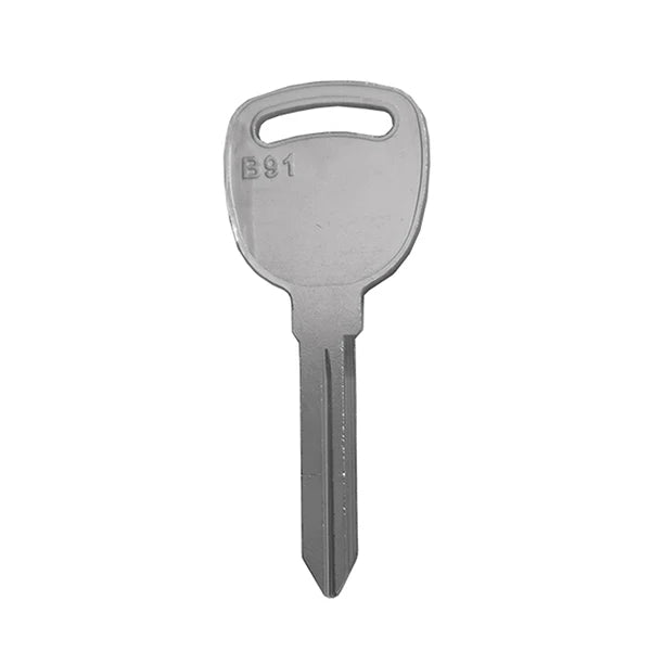 GM - P1106 / B91 GM Double Sided 10 Cut Metal Key Blank