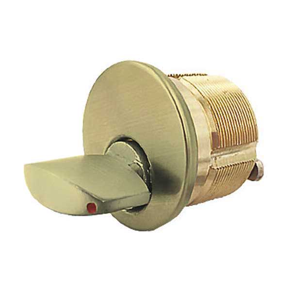 Maxtek - Premium Thumb-Turn Mortise Cylinder - 1″ / Brass or Black Finish
