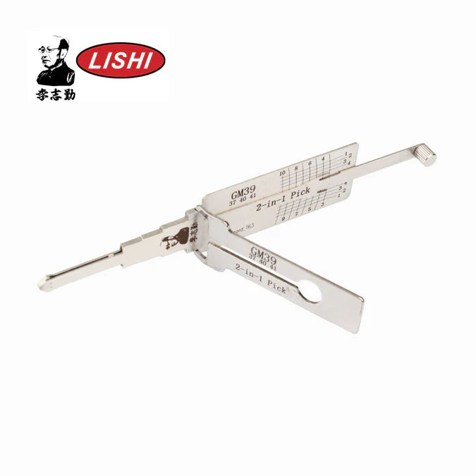 ORIGINAL LISHI - GM 2 In 1 Pick and Decoder GM39 PK3 B102 B86 B89 / AG