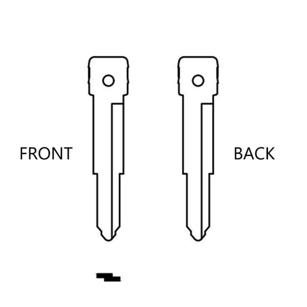 MFK - Kawasaki KW16 | KAW-9 Multi - Function Key Blade for Motorcycle (10-PACK)