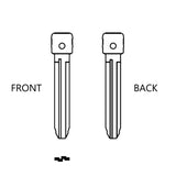 MFK - TOY43R | B110 Refill Key Blank Blade for Toyota | Subaru | GTL (10-PACK)