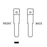MFK- ZD30 | ZA-14 DUCATI Multi - Function Key Blade for Motorcycle (10-PACK)