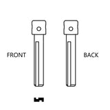 MFK - HY18 Refill Key Blank Blade for Hyundai | GTL (10-PACK)