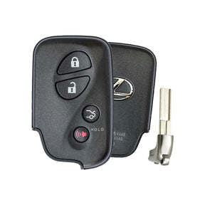 Genuine Lexus 89904-30270 HYQ14AAB 4-button smart key, front and back, with emergency key