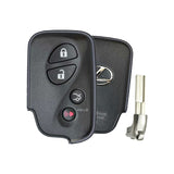 Genuine Lexus 89904-30C60 HYQ14AEM 4-button smart key, front and back, with emergency key