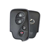 Genuine Lexus 89904-50380 HYQ14AAB 4-button smart key, front and back