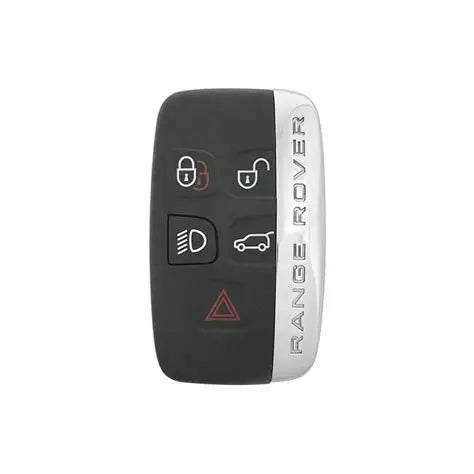 2010-2020 Land Rover Discovery / Evoque / Range Rover / Velar / 5-Button Smart Key / PN: BJ32-15K601-AB / KOBJTF10A / OEM REFURB