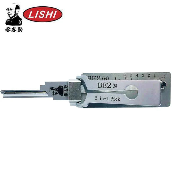 ORIGINAL LISHI - BE2 BEST A / 6-Pin / 2-in-1 Residential Tool