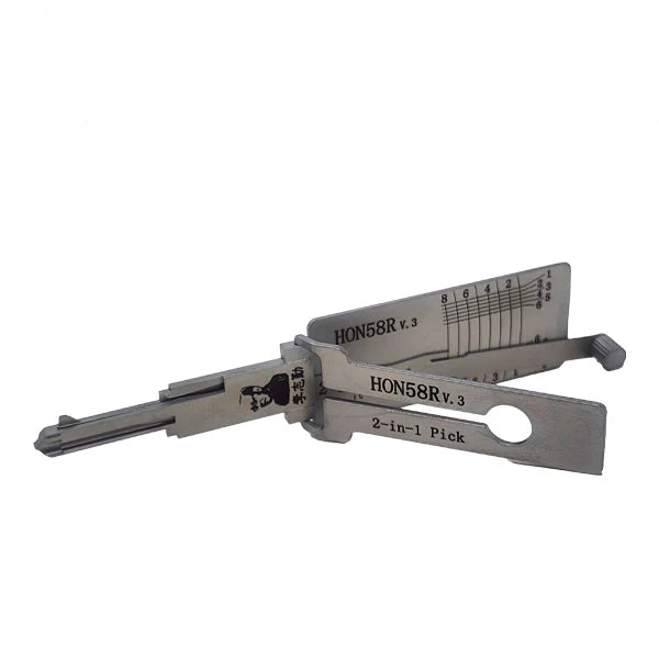 Original Lishi - HON58R HD103 HD106 Honda / 8-Cut / 2-In-1 Pick & Decoder