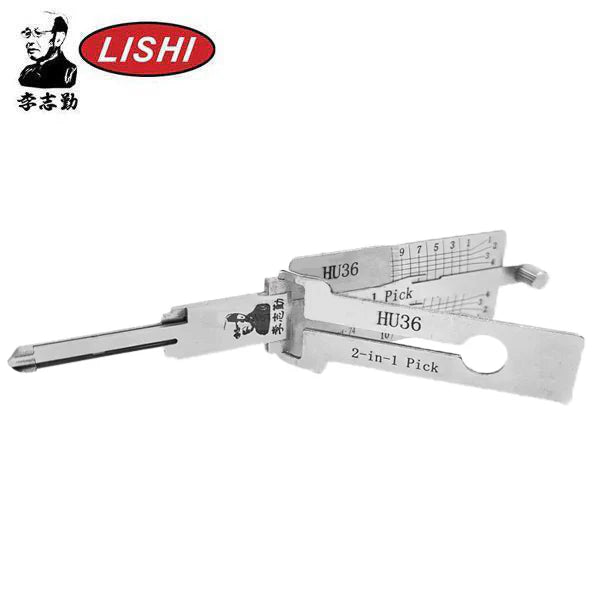 ORIGINAL LISHI - HU36 Mercedes / 2-In-1 / Pick & Decoder / Ignition / Door / Trunk / AG