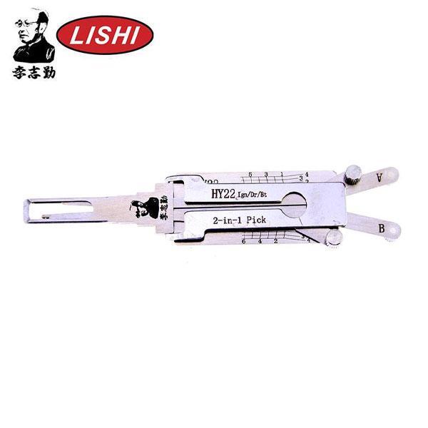 ORIGINAL LISHI - HY22 Hyundai Kia / 2-in-1 Pick & Decoder / Quad Lifter / AG