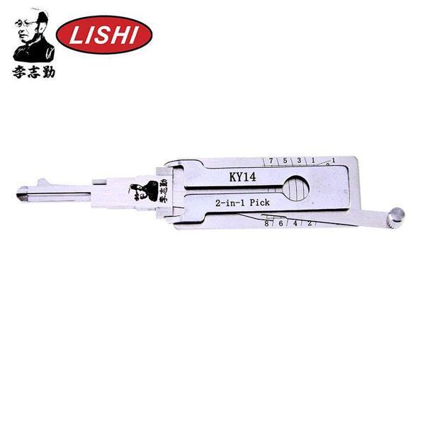 ORIGINAL LISHI - KY14 KIA / 8-Cut / 2-in-1 Pick & Decoder