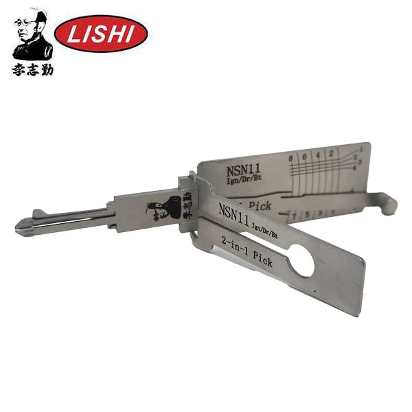 ORIGINAL LISHI - NSN11 Nissan / 2-in-1 Pick & Decoder / AG