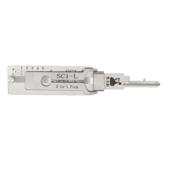 Original Lishi SC1-L / 5 PIN /  Schlage 2-In-1 Pick USA ONLY