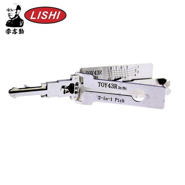 ORIGINAL LISHI - TOY43R Subaru GMC Chevy / 2-in-1 Pick & Decoder / DR & BT / AG