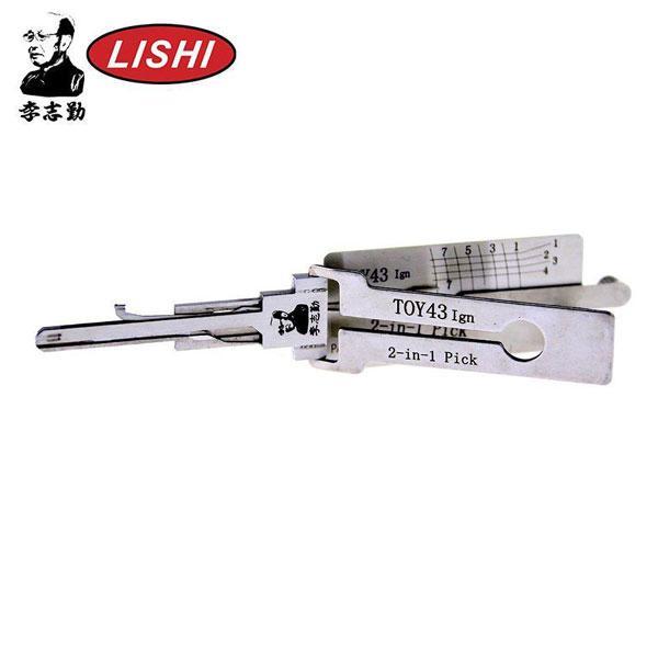 ORIGINAL LISHI / TOY43 Toyota / 8-Cut / 2-in-1 Pick & Decoder / IGN / AG