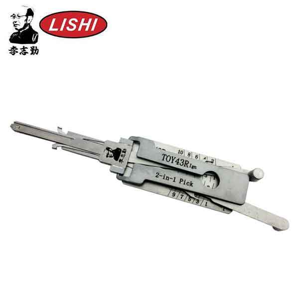 ORIGINAL LISHI - TOY43R Subaru GMC Chevy / 2-in-1 Pick & Decoder / IGN / AG