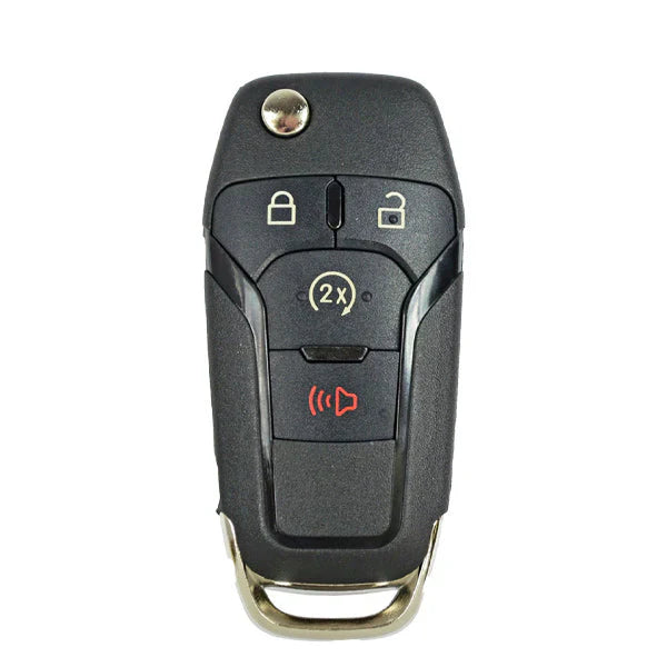 2023-2025 Ford F-Series / 4-Button Flip Key / PN: 164-R8337 / N5F-A08TBLP / 433 MHz / AFTERMARKET