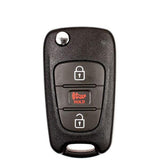 2010-2013 Kia Soul / 3-Button Flip Key / PN: 95430-2K340 / NY0SEKSAM11ATX (AM F/L) AFTERMARKET