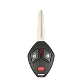 2007-2017 Mitsubishi Lancer Outlander / 3-Button Remote Head Key / PN: 6370A148 / OUCG8D-625M-A / AFTERMARKET