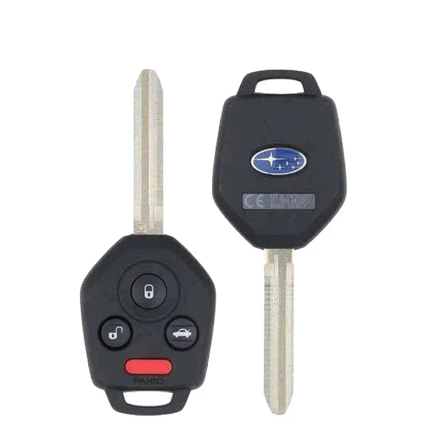 2017-2020 Subaru Impreza / XV Crosstrek / 4-Button Remote Head Key / CWTB1G077 / PN: 57497-FL00B / 57497-FL00A / H Chip / w/ Black Interior Board / OEM REFURB