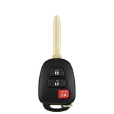 2013-2021 Toyota Highlander / RAV4 / 3-Button Remote Head Key / PN: 89070-0C050 / GQ4-52T / H Chip / AFTERMARKET